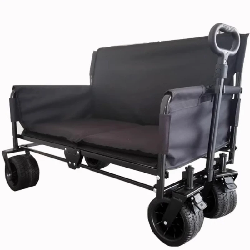 

Outdoor sofa multifunctional recliner folding cart