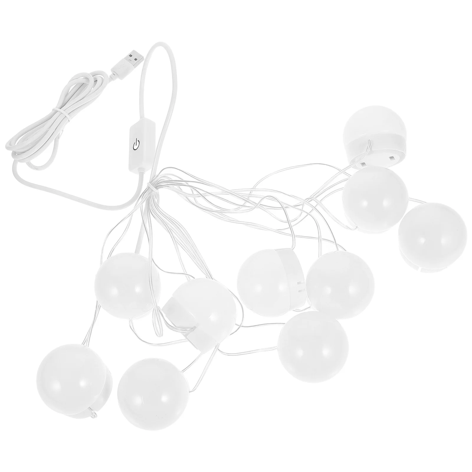 

LED Makeup Mirror Lights Dimmable Strip Bright Vanity Mirror Front Light Lamp for Bathroom Table Dressing Room