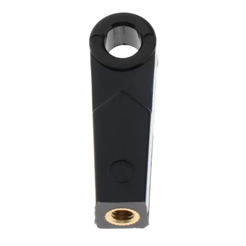 Outboard Motor Cable End Remote Black Plastic Throttle Shift Control Part for Yamaha Boat Engine Replacement 6E5-48344-00