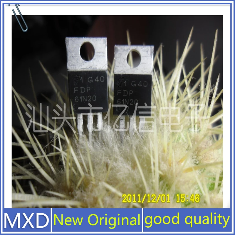 5Pcs/Lot New Original FDP61N20 Import Field Effect Mos Tube 61A200V In Stock Good Quality