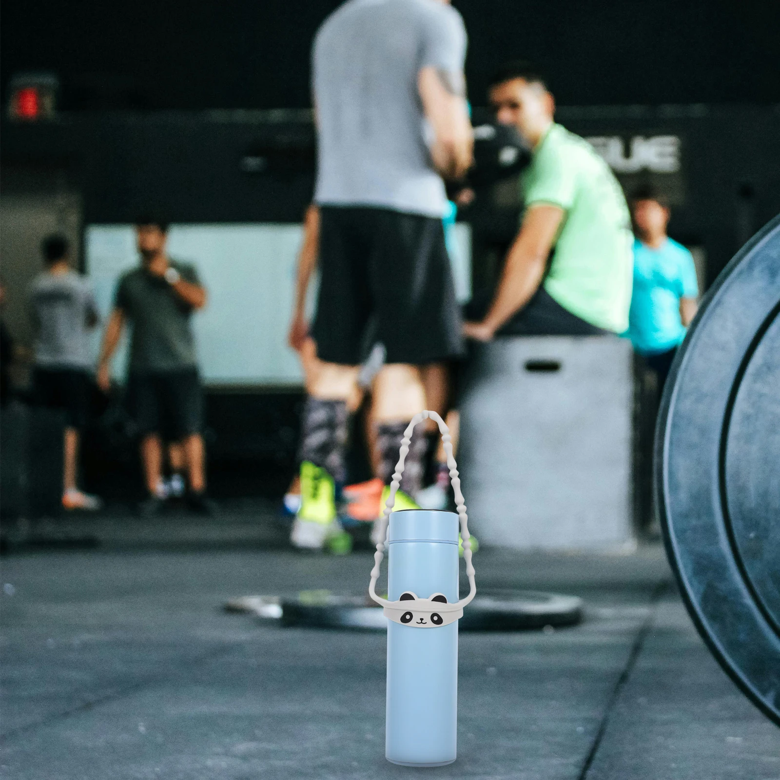 

Water Carrier Silicone Holder Portable Sling Outdoor Hiking Reusable Lightweight Shoulder For Adults Wear-Resistant Bottle