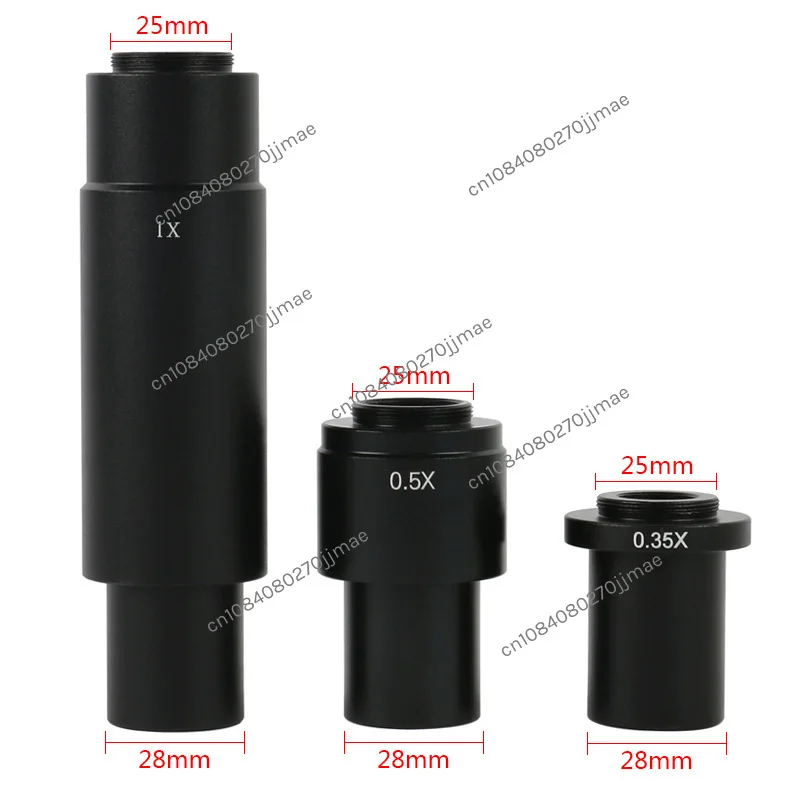 180x 300x 10A monocular lens 0.35X0.5X1X adapter C-interface industrial camera lens accessories