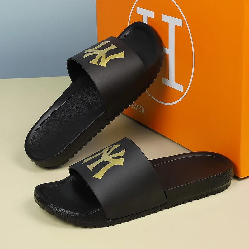 

Пляжные шлепанцы, мужские оригинальные брендовые мужские шлепанцы, мужские роскошные 2024, мягкие мужские тапочки, домашняя летняя обувь, распродажа