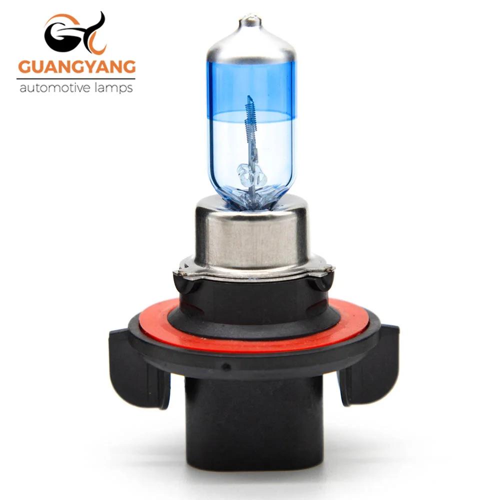 1 Pcs ALKOREY Xbright-Plus 9008 H13 12V 60/55W Blue 4000K Super White Auto Headlights Fog Lamps Car Light Halogen Bulbs