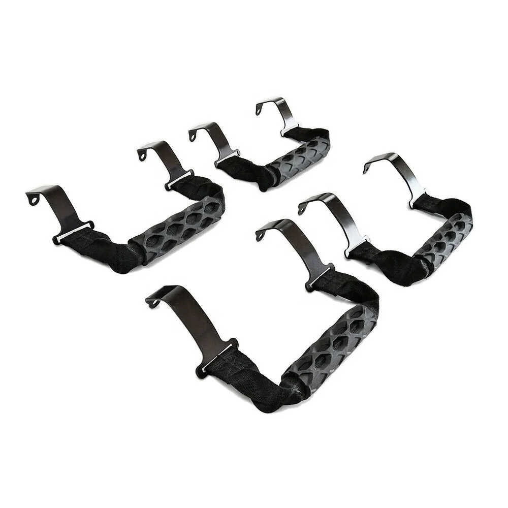 

4pcs Grab Handles Grips Roll Bar Handle For Wrangler Gladiator JL JT 2018-2023 Car Roof Handles 4 Door