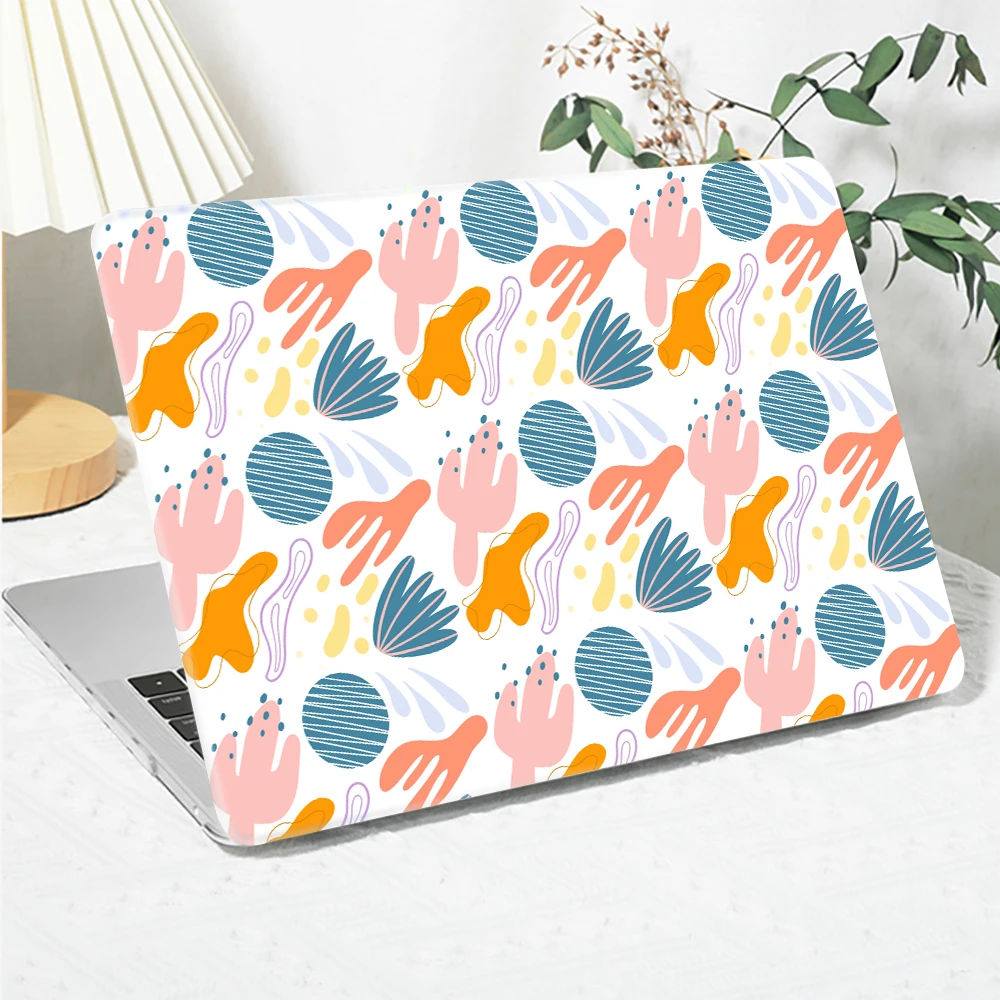 Laptop Protector Case for MacBook Air M4 13 2025 Cover model A3240 Print abstract pattern Cover for Air 13.6 15 2024 Pro 14 Case