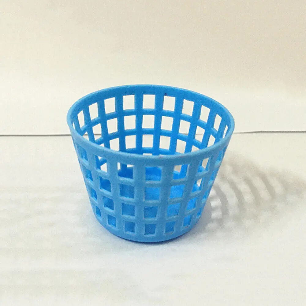 Dollhouse Miniature Laundry Basket Washing Machine Set Plastic Storage Case Toys