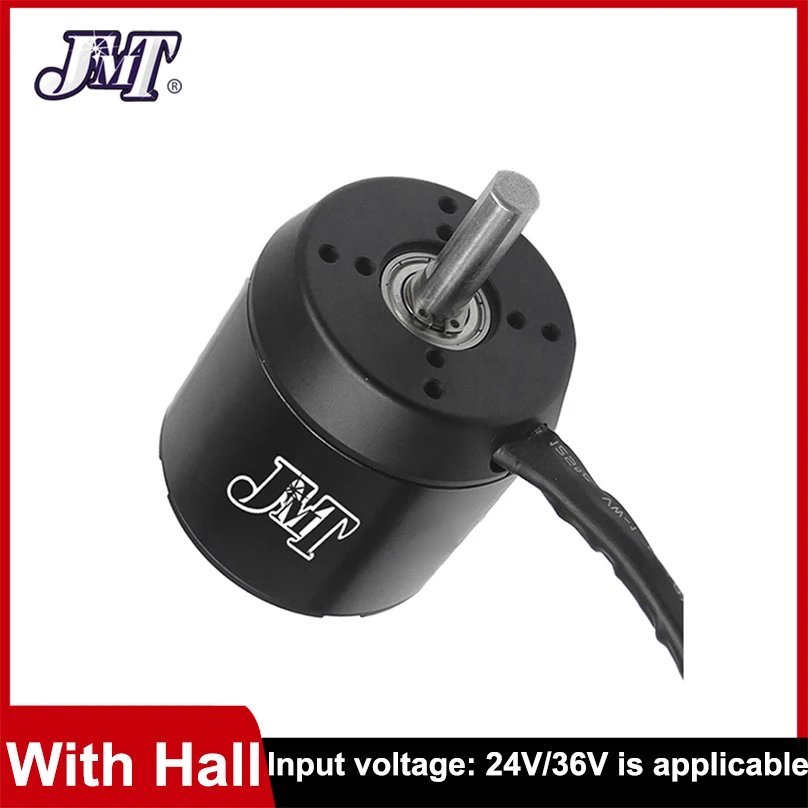 

JMT Belt Motor 6374 170KV 2800W Motor Brushless with Hall Sensor for DIY Electric Skateboard Four-Wheel Balancing Scooters