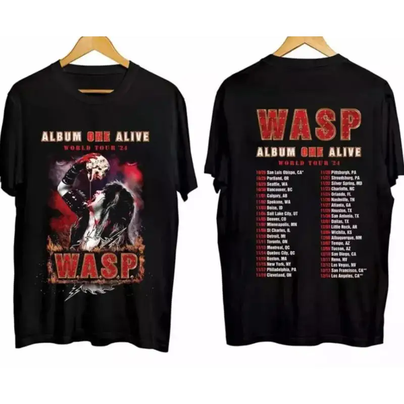 WA.S.P. T-Shirt Album On Alive, Tour 2024