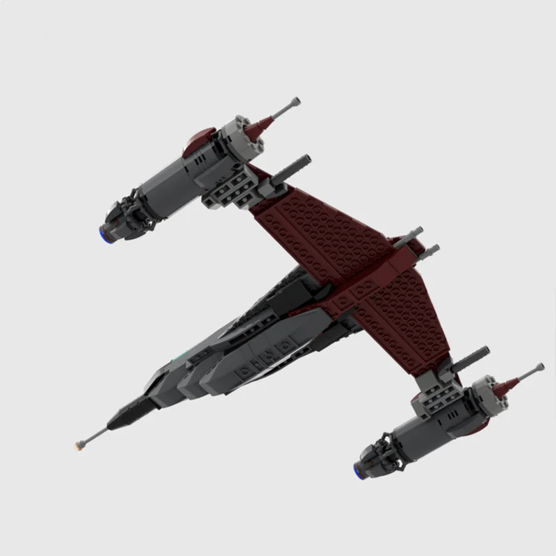 2023 NEW 298Pcs Space Series N2-B Naboo Fighters Aircraft The Bastard Ver. Model MOC Building Blocks Assemble DIY Bricks Toys