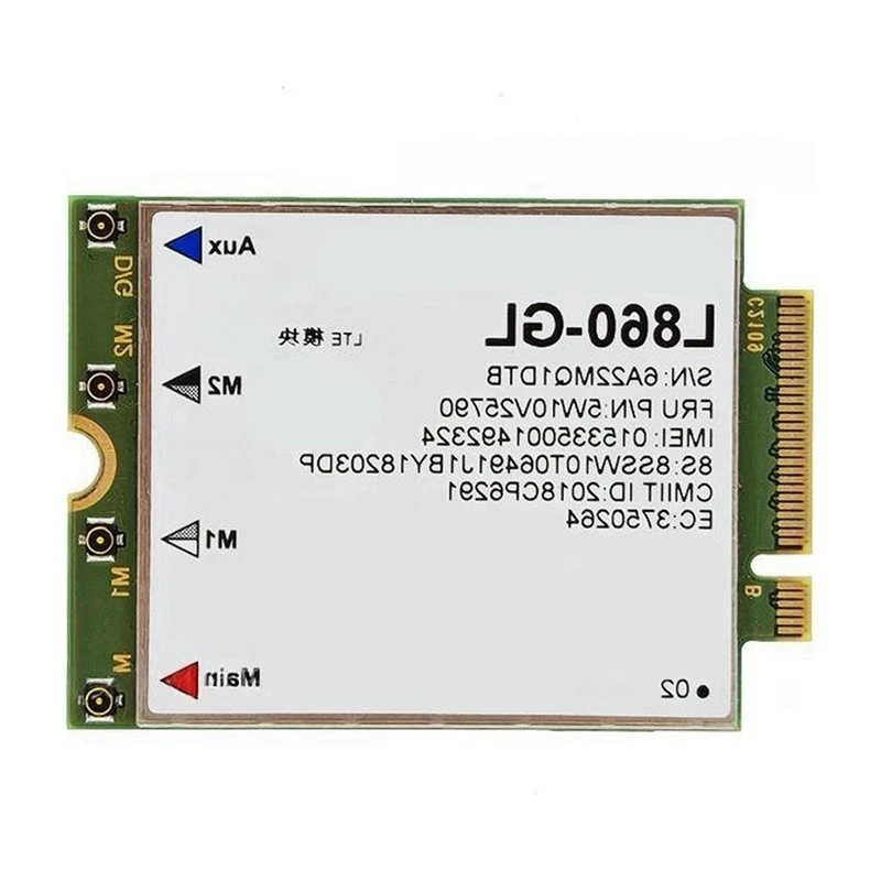leading-l860-gl-fru-5w10v25790-wwan-4gカード-x1-7th-8th-x1-yoga-4th-t490-t14-t14s-x13-t15g-01ax796-5w10v25790-4gモジュール-lte用
