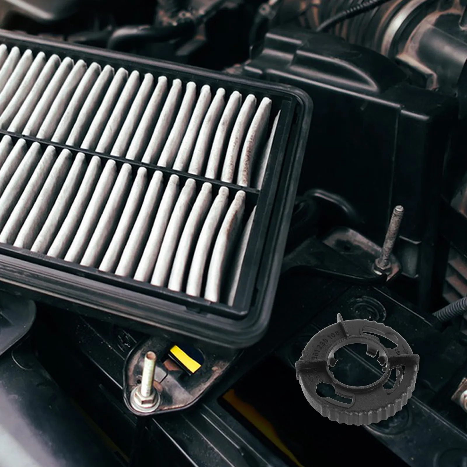 

Car Light Holder Clip Precision Fit Vehicle Lamp Bulb Ring Secure Replacement Part Adapter Lamp Repair Accessory Enhance Safety