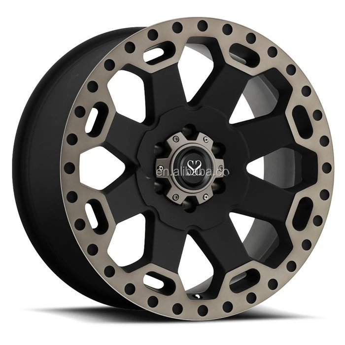 

22 23 24 Inch Custom 4X4 Off-Road Truck Wheel With 5X139.7 6X139.7 8X170 8X165.1 And Negative ET OFFSET -44 -76 -101