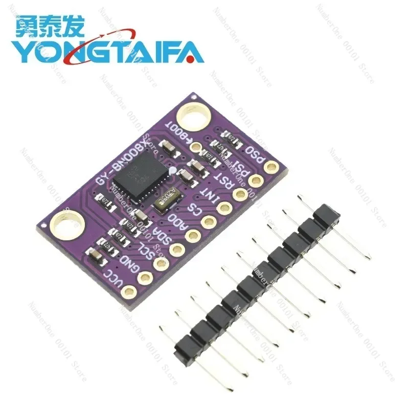 GY-BNO080 BNO085 9DOF AHRS IMU Sensor Module High Accuracy Nine Axis For AR VR Motion Tracking Orientation Heading Reference