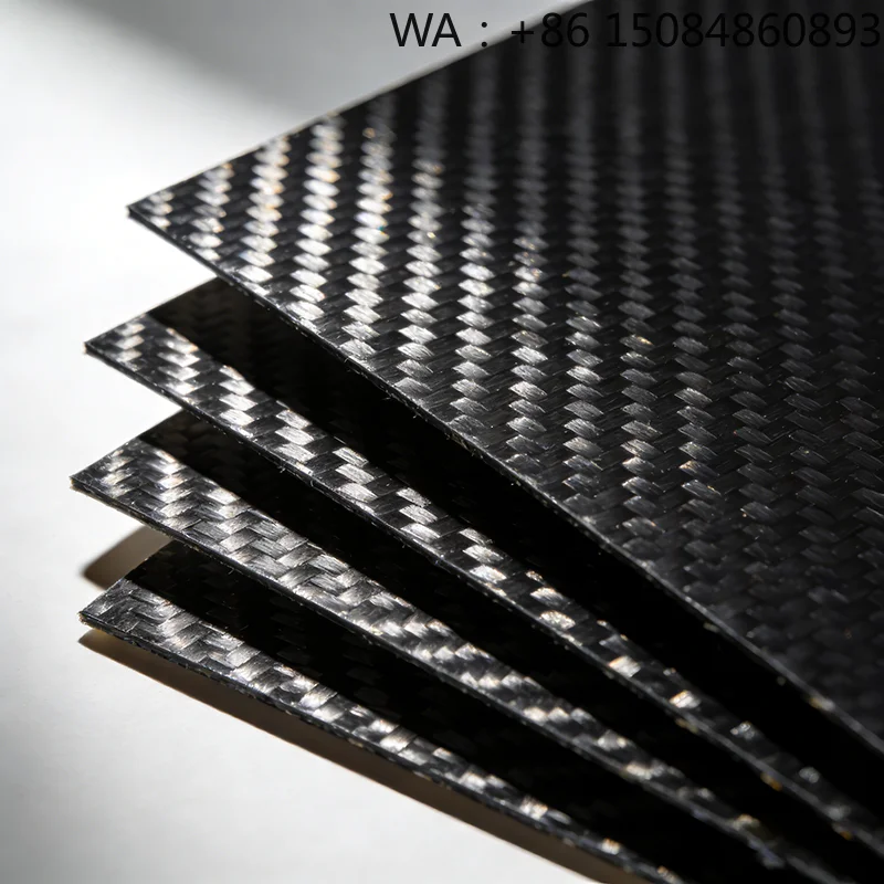 

High-Strength Carbon Fiber Plate, Carbon Fiber Material, Light Weight Board for Aerospace & Automotive Parts