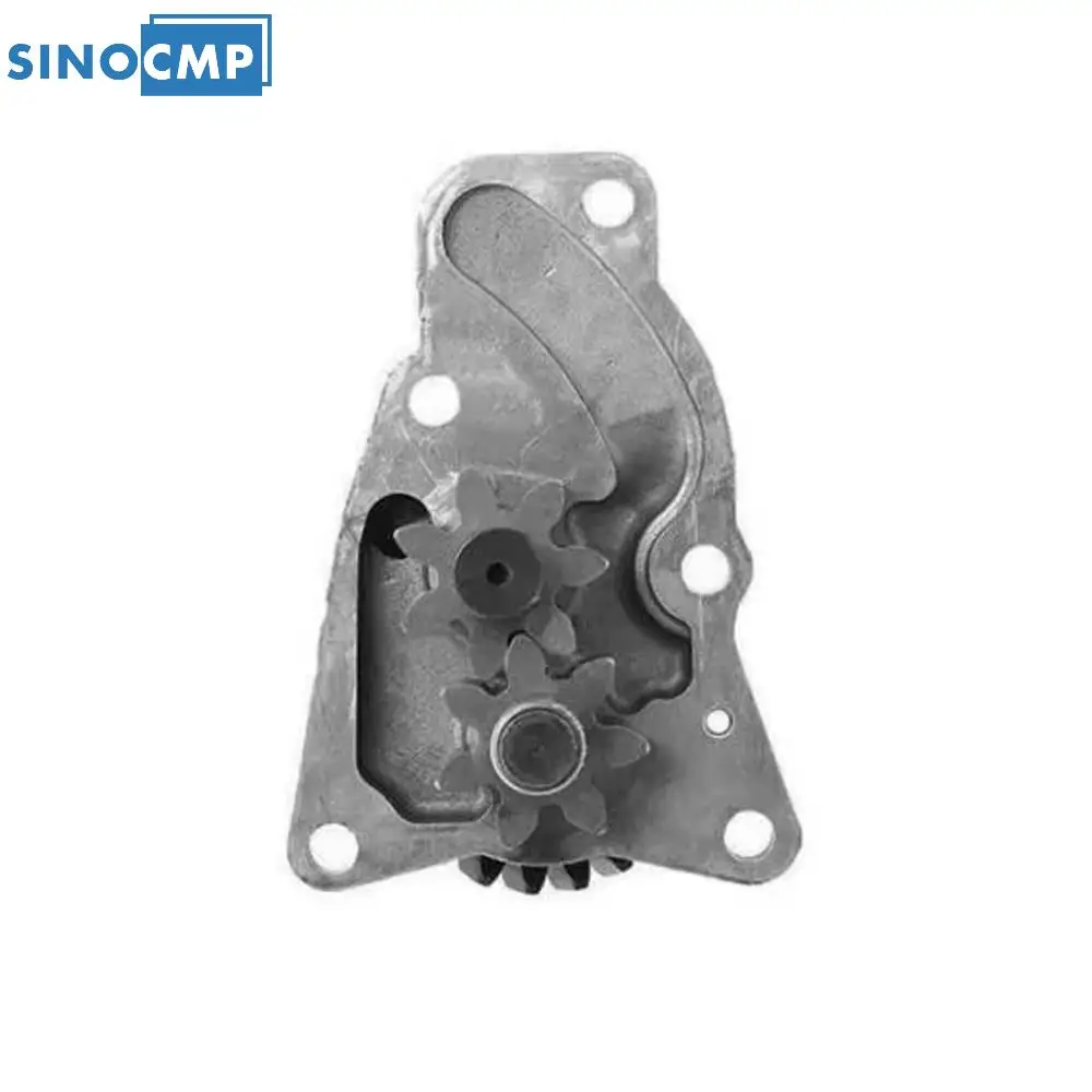 6204-51-120 620451120 SINOCMP 1PCS Oil Pump For Komatsu PC60-5 PC60-6 PC60-7 PC75UU-1 (6D125 flat)