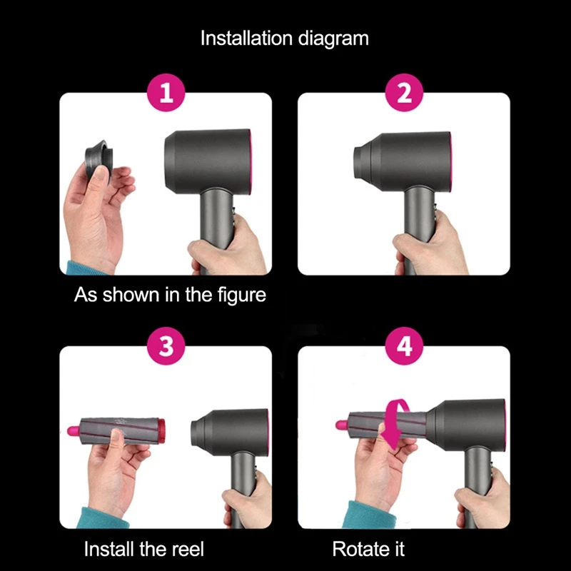 استبدال محول ل Airwrap مكواة تجعيد ل دايسون مجفف الشعر مجفف الشعر يتحول إلى الشباك اللوازم المنزلية