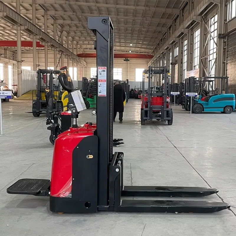 YG Electric Walkie Lift Stacker 2000kg 3m Height Pallet Handling Machine Warehouse Equipment