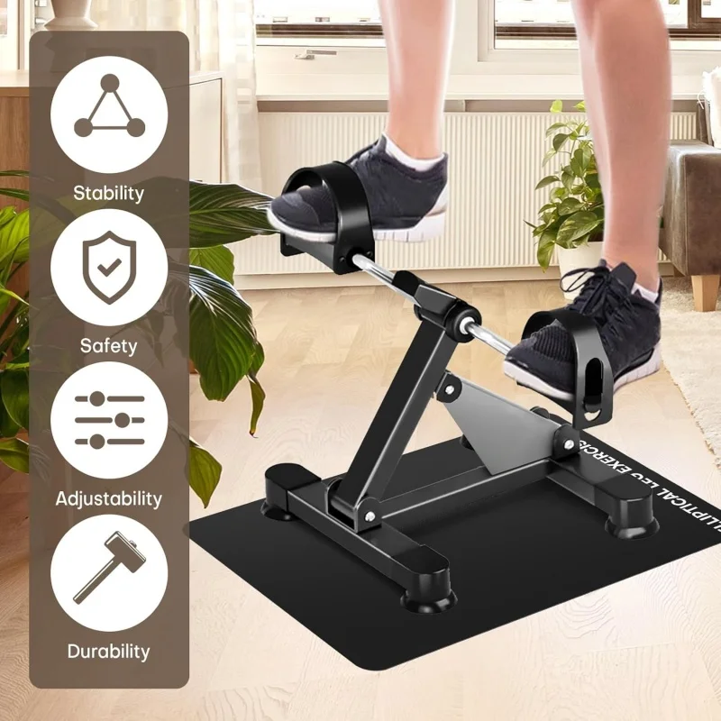 40*60 سنتيمتر تحت مكتب بيضاوي الشكل حصيرة عدم الانزلاق Peloton الدراجة حصيرة معدات التمرين ل Peloton دراجة ممارسة الدراجة بساط للتمرين الصغيرة