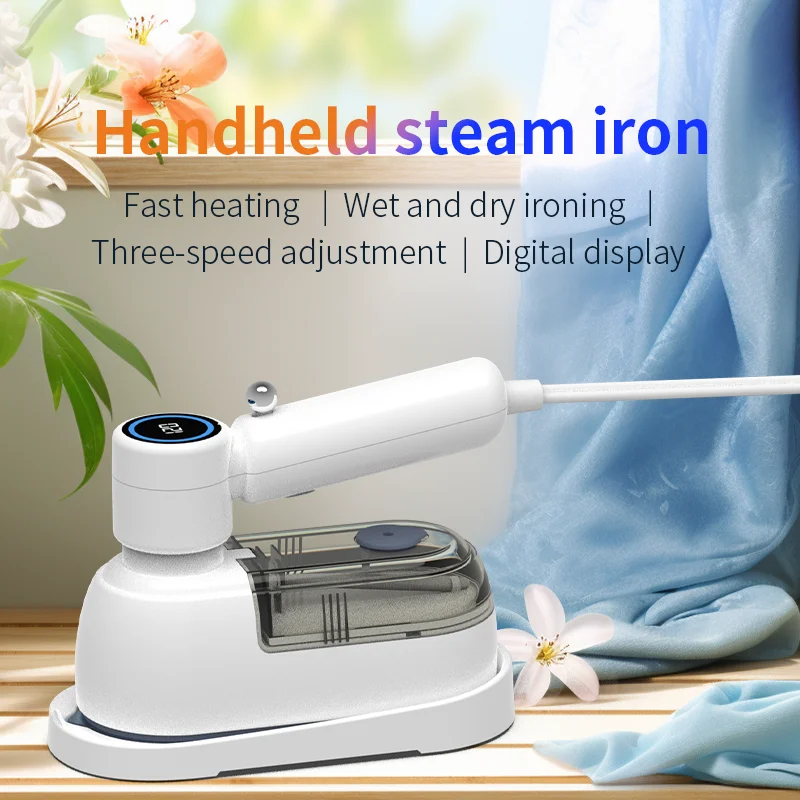 

Портативный отпариватель для одежды, мини-ручной паровой утюг для влажной и сухой одежды, электрический утюг двойного назначения, дорожная гладильная машина