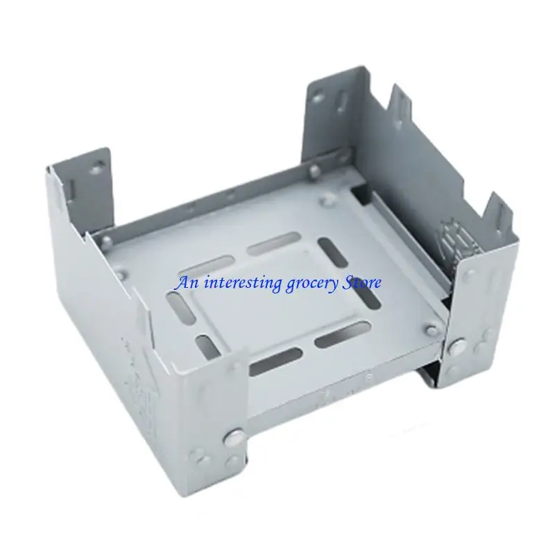 652D سميكة الوقود الصلب موقد صغير الظهر موقد للطي مخيم موقد في الهواء الطلق جيب طباخ الصلبة الكحول موقد