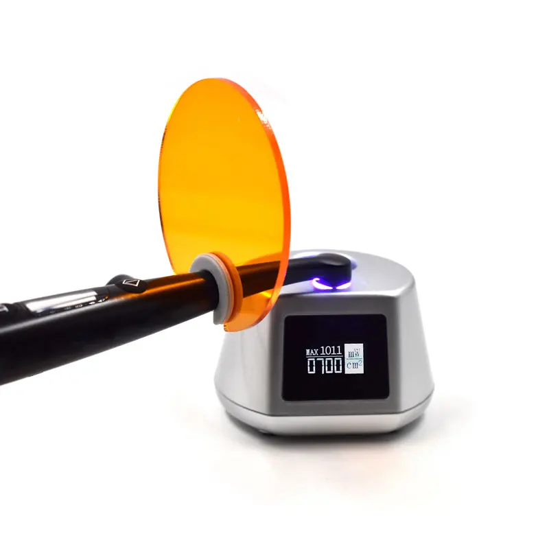 Dental Light Curing Machine 3000mw/cm² LED Resin Curing Lamp 7-Mode Adjustable Phototherapy Equipment Dedicated To Tooth Filling