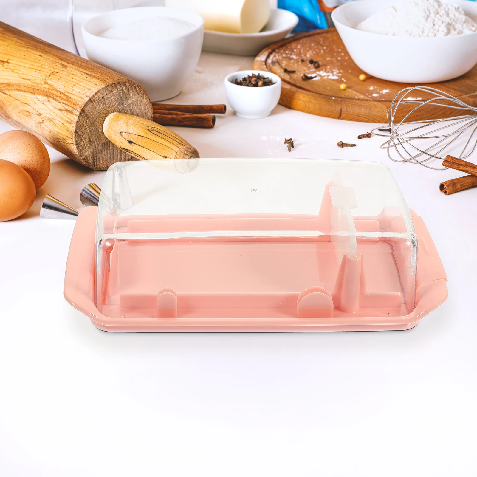 

Premium With Scoop Cutter Food Grade Sealed Container For Cheese Kitchen Utensils Cutting Box Household Storage Tableware Cheese