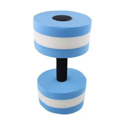 Pool Water Dumbbell EVA Foam Aerobic Exercise Aqua Exercise Barbell Fitness Low Water Absorption Strength Training