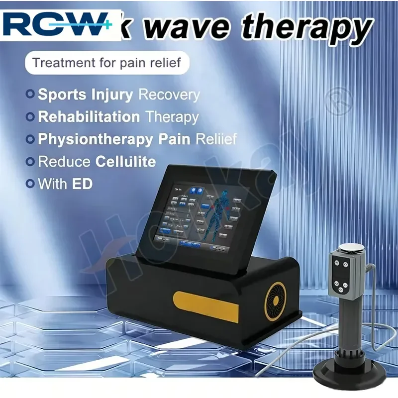 RCW Professional Physical Therapy Equipments Shockwave Machine for Ed Portable Price Electric Shock Wave Erectile