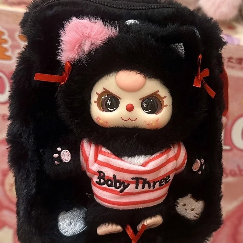 Pluszowa torba na ramię Baby Three Limited Edition z odpinaną zawieszką Niespodzianka Blind Box Akcesorium podróżne do telefonu komórkowego Śliczna zabawka