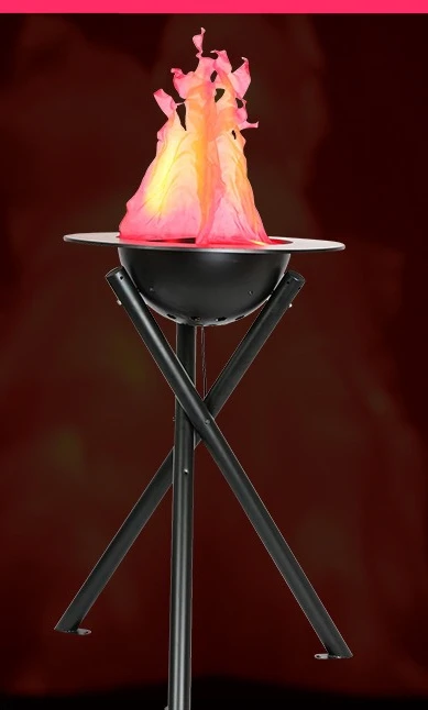 Electronic simulation waterproof fake campfire party halloween haunted house activity props