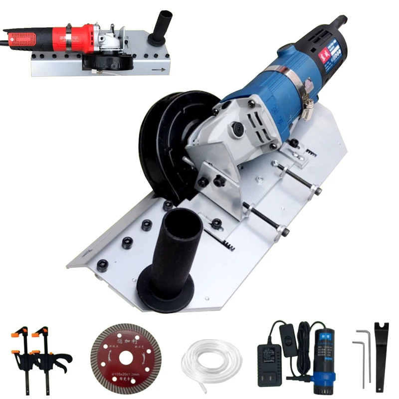 

Tile Chamfering Machine Tiling 45 Degree Angle Cutting Machine Precision Dust-free Corner Cutting Grinder Stone Building Tool