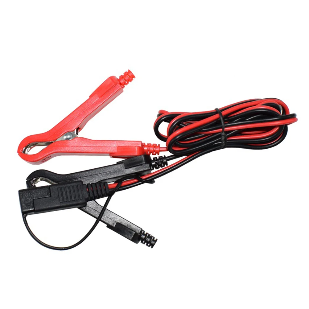 

100Cm Sae to Alligator Clips Adapter 12V 10A 18Awg Power Cable for Car Electronics Solar Controller Motorcycle Charging
