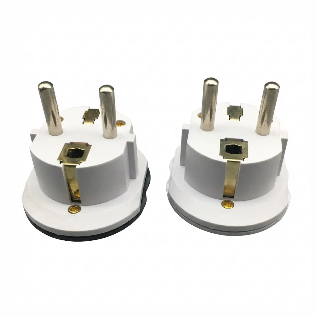 Pure Copper 16A Current British Standard To European Korean    German  Conversion Plug Socket,