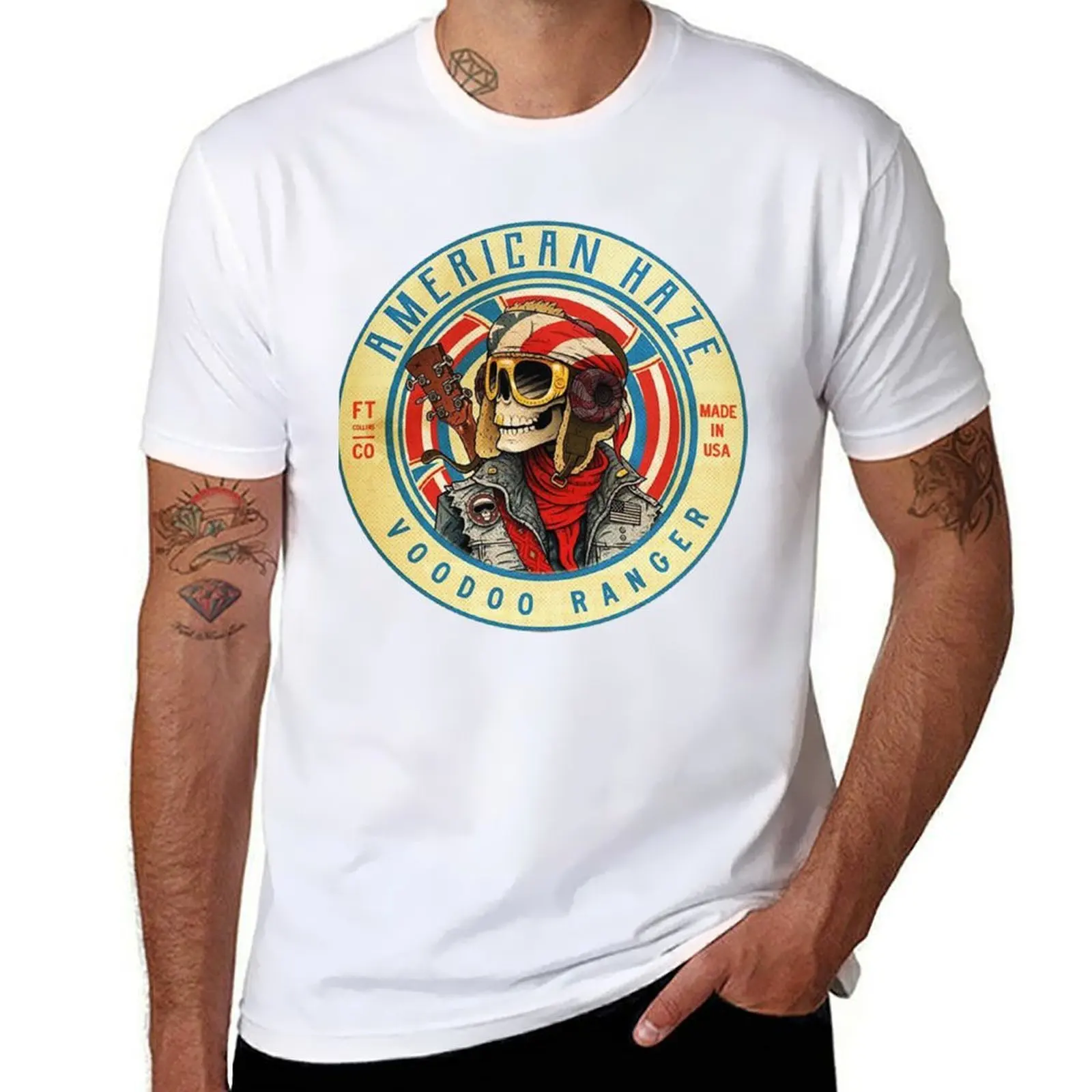 

Voodoo ranger T-Shirt man t shirt cotton t shirts for man pack cotton T-Shirt