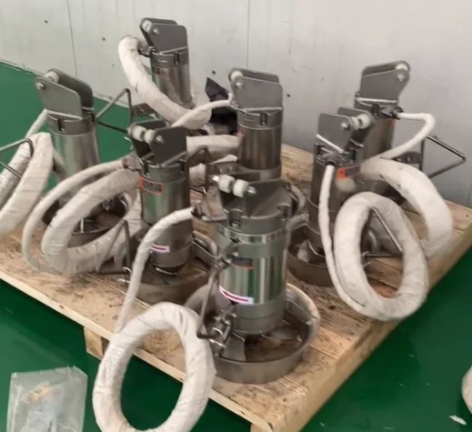 Quiet Stable Submersible Agitator Corrosion Resistant Sewage Mixer 380V 415V