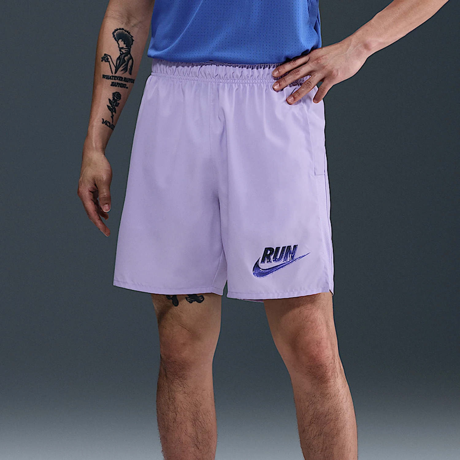 

Мужские легкие беговые сетчатые шорты Nike Dri-FIT HJ3567-515