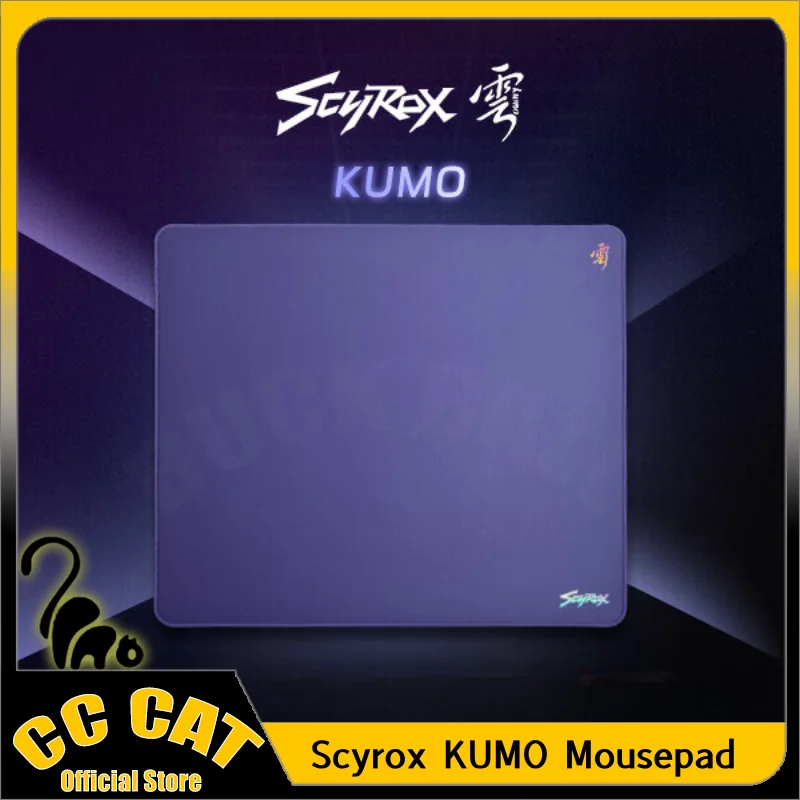 Scyrox KUMO Mousepad Inoac SlimFlex Poron Foam Mouse Pad Custom Control Mousepad Exquisite Surface Short TTK Valorant CS Gamer