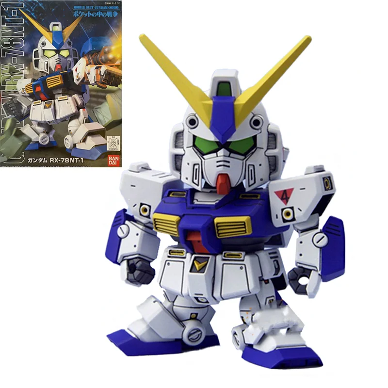 Bandai Genuine Model Kit SD BB 273 Gundam NT-1-FA RX-78 Collection Gunpla Action Figures Anime Figure Toys Gift Toy For Children