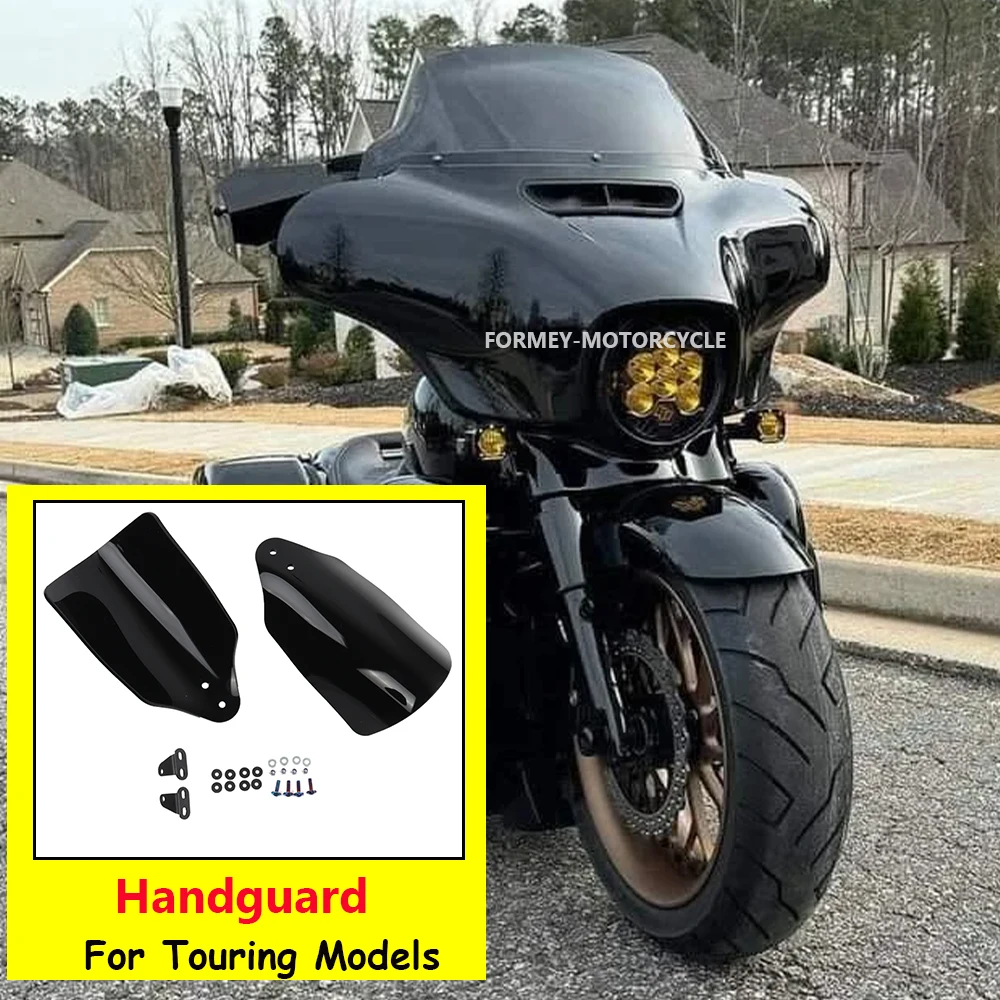 

For Harley Touring Road Glide Electra Glide Road King 2020 New Motorcycle Handguards Protector Handlebar Hand Guard Shield Cover