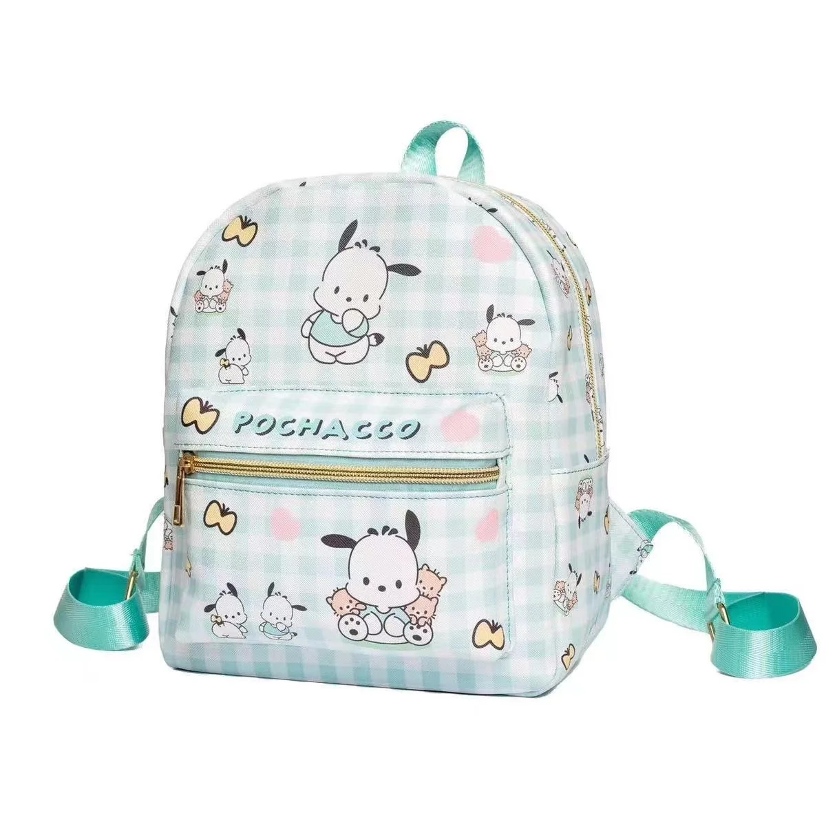 Hello Kitty Sanrio Cute Backpack Student Children Go out Bookbag Kuromi My Melody Cinnamoroll Little Mochilas Korean Style