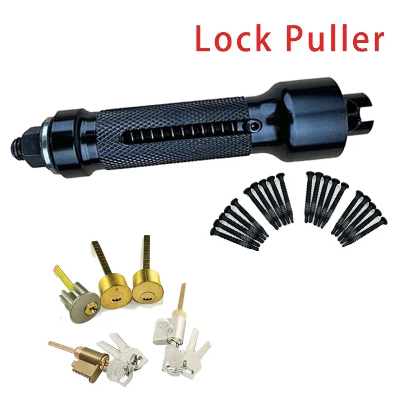 Lock Cylinder Puller Nail Professional Locksmith Tool Stainless Steel Nail Puller Puller Screws Cylinder Extractor