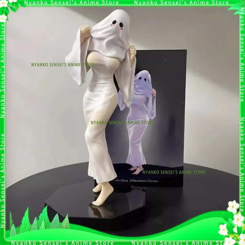 

In Stock Ghost Girl Lady Apricot 21cm Figure Anime Models Toy Doll Decorative Ornament Collectible