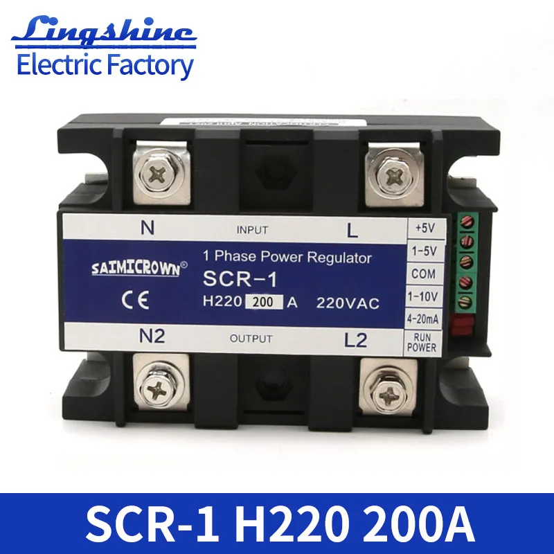 

Single Phase 200A Fully Isolated Intelligent AC Voltage Regulating Module with Special Load Operation Indicator