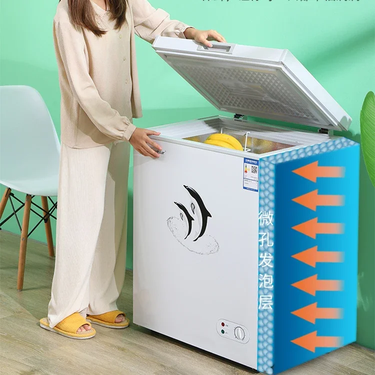 Huishoudelijke Kleine Vriezer Koelkast Energiebesparing 58 / 86l Vriezer Krachtige Energiebesparing En Verse Houden