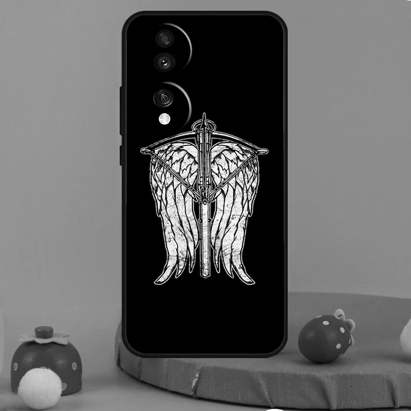 حافظة Daryl Dixon The Walking Dead لهاتف Honor 200 Pro X9c X9a X8a X7a X6a X7 X8 X9 X8b X9b Magic 5 6 50 70 90 Lite Cover