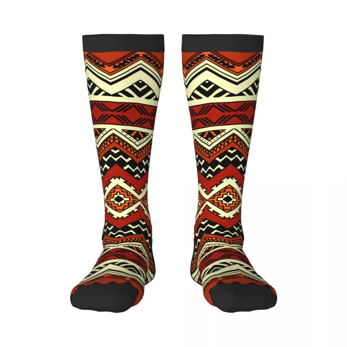 

Knee Long Stocking Africa Ethnic Abstract Geometric Ornate Tribal Adult Socks Stockings