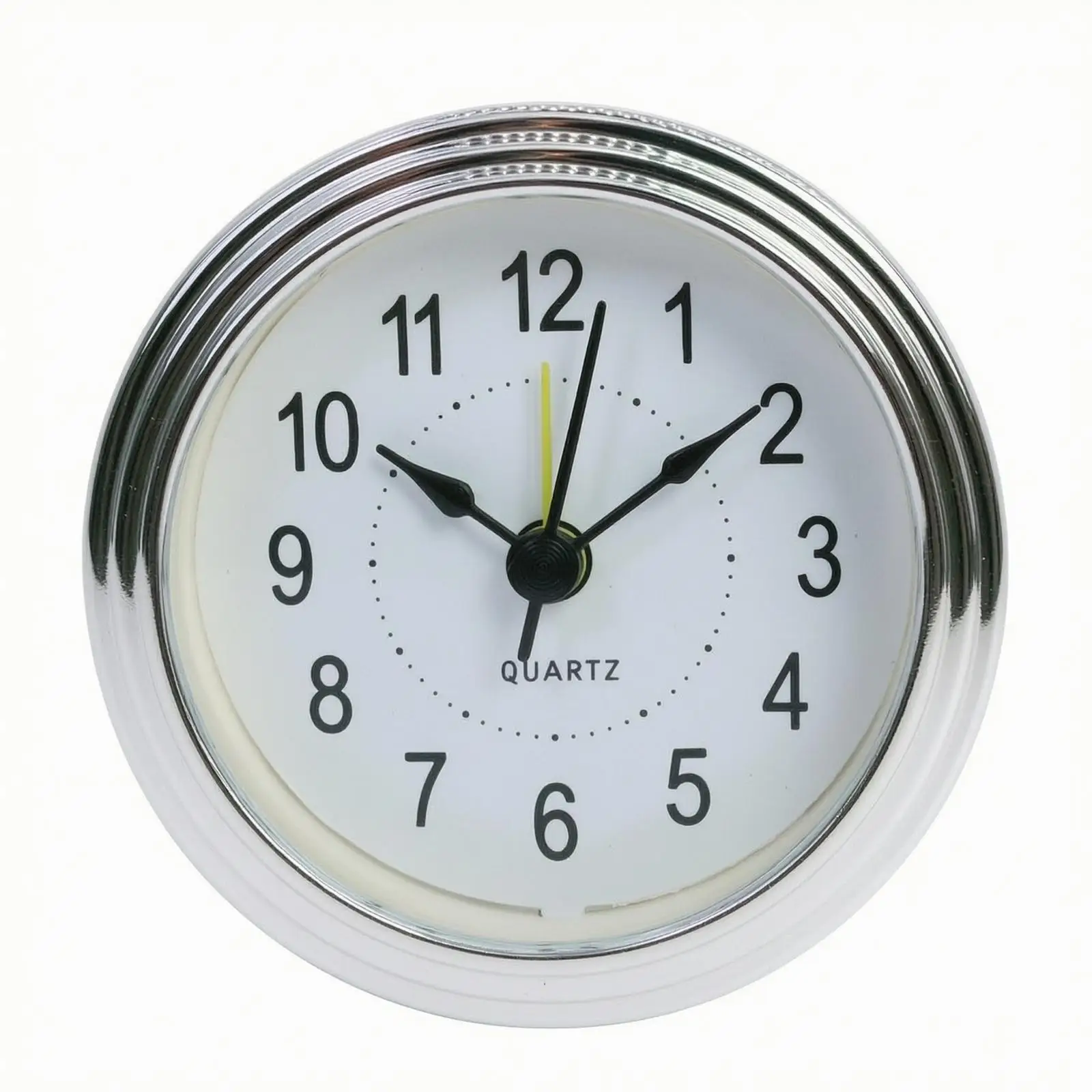 Round Quartz Alarm Clock Movement Battery Powered 78 Mm Clock Insert with Alarm for Hotel Furnishings