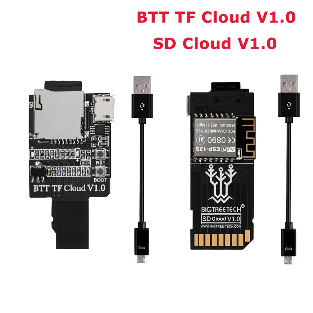 Bigtreetech btt tf nuvem v1.0 sd nuvem v1.0 módulo de transmissão sem fio para skr mini e3 skr v1.4 turbo tft35 v3.0 tela sensível ao toque