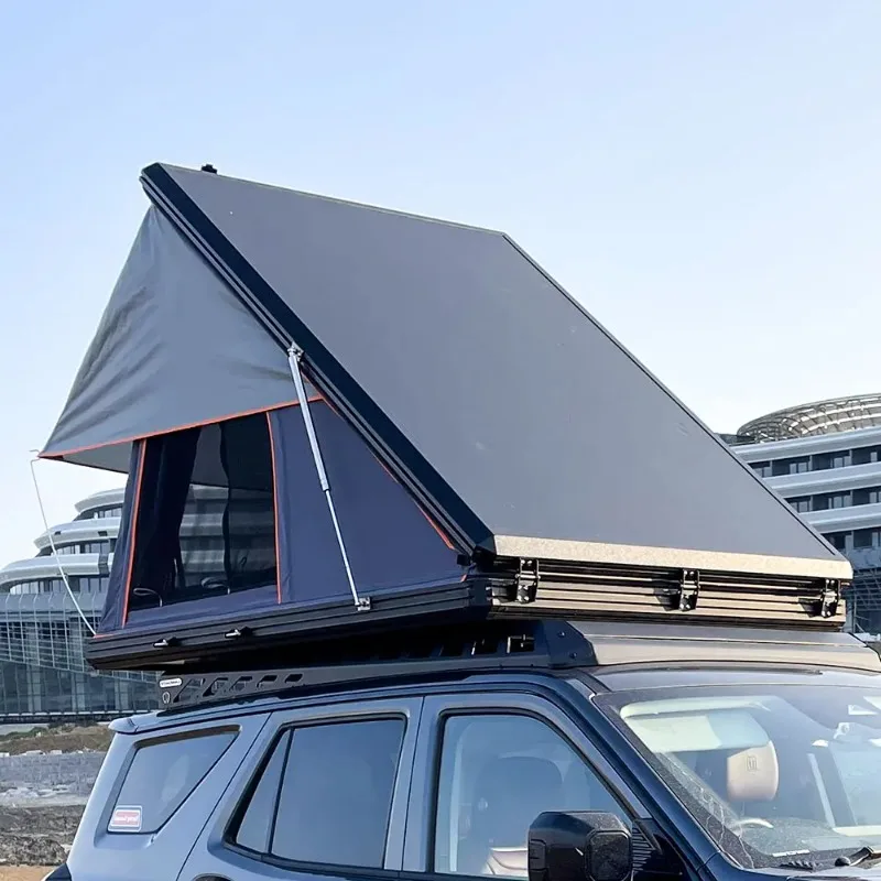 

-thin lightweight roof tent Aluminum camping roof tent Hard shell roof tent Car
